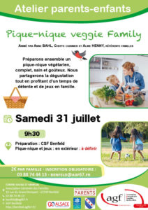 Ateliers parents-enfants : Pique-nique veggie family