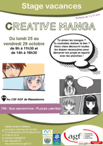 Creative manga (semaine 1)