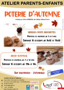 Poterie d’automne « Décor automnal »