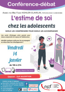 Conférence débat « l’estime de soi chez les adolescents »