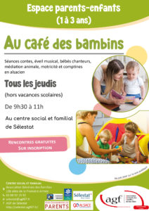 Au café des bambins (1-3 ans) –  Chansons et comptines en Alsacien