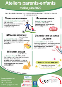 Une après-midi en famille au jardin