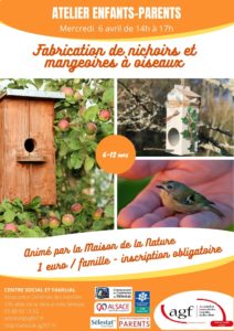 Fabrication de nichoirs et mangeoires à oiseaux