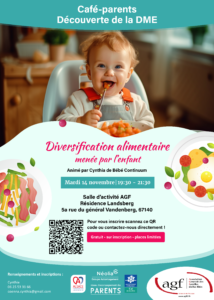 Café-parents « diversification menée par l’enfant »