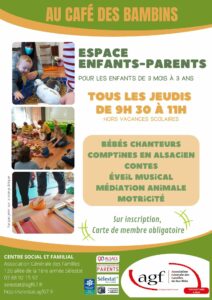 Café des bambins (enfants de 3 mois à 3 ans) : Eveil Musical