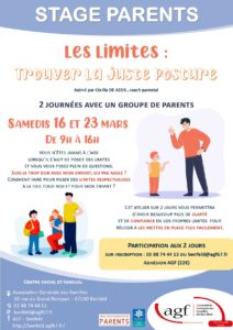 Stage parents : « Les limites : trouver la juste posture »