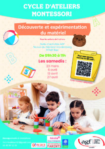 Début du cycle d’ateliers Montessori