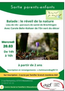 Balade : le réveil de la nature