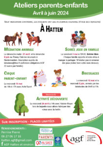 Médiation animale – atelier parents-enfants