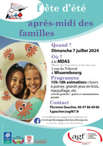 Fête d’été, après-midi des familles