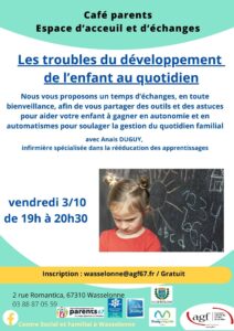 Les troubles du développement de l’enfant au quotidien