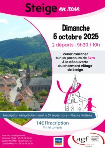 Marche « Steige en rose »