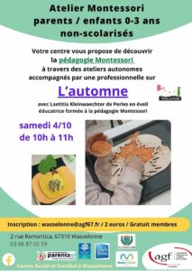 L’automne – Atelier Montessori