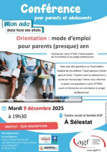 Conférence (parents et ados) : Orientation – mode d’emploi