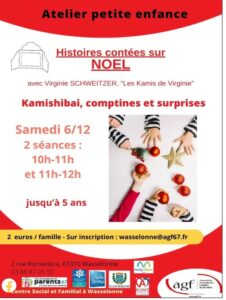 Histoires contées sur Noël