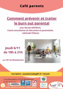 Café parents « Le burn-out parental »