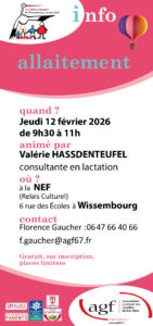 Information sur l&rsquo;allaitement