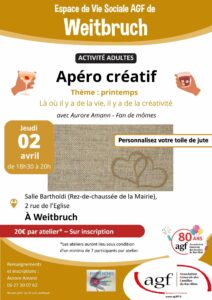 Apéro créatif_toile de jute