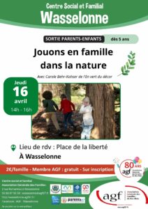 Jouons en famille dans la nature