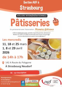 Ateliers pâtisseries intergénérationnels