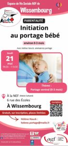 Initiation au portage bébé