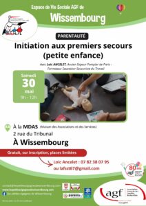 Initiation aux premiers secours (petite enfance)