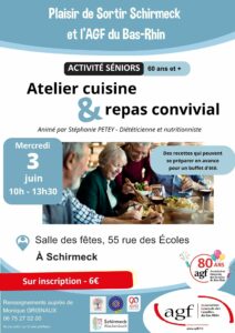 Atelier cuisine & repas convivial