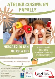 Atelier cuisine en famille