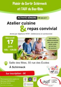 Atelier cuisine & repas convivial