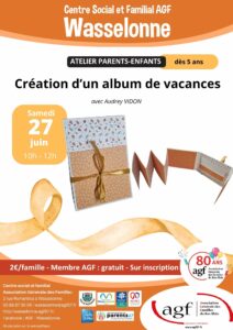 Création d&rsquo;un album de vacances