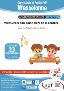 Viens créer ton porte-clefs